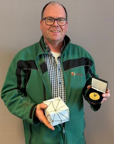 Ehrung von Frank Braem. Bild: BGI.