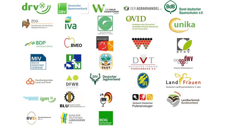 Starke Allianz von 33 Verbänden wendet sich an die Politik. Bild: DRV.