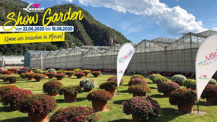 Der Lazzari "Show Garden" ist bis zum 18. August 2020 geöffnet. Bild: Lazzeri.