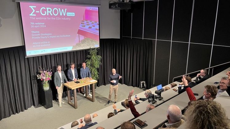 I-Grow Inside: Wird die Robotik den Menschen in CEA ablösen? Bild: World Horti Center.