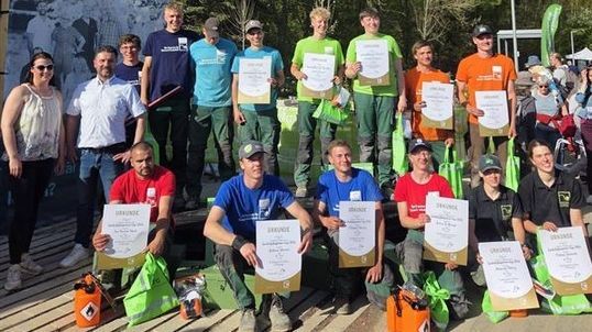 Siegerehrung LG-Cup Baden-Württemberg. Bild: VGL-BW.