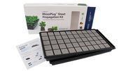 Das neue OASIS® RhizoPlug™-Vermehrungsset ist entweder mit einem Substratblatt für 50 Pflanzen oder einem Substratblatt für 104 Pflanzen erhältlich. Bild: OASIS®.