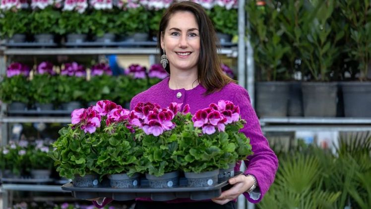 Dana Meertens wechselt von OZ Planten zu Van Dijk Flora. Bild: Dutch Flower Group.