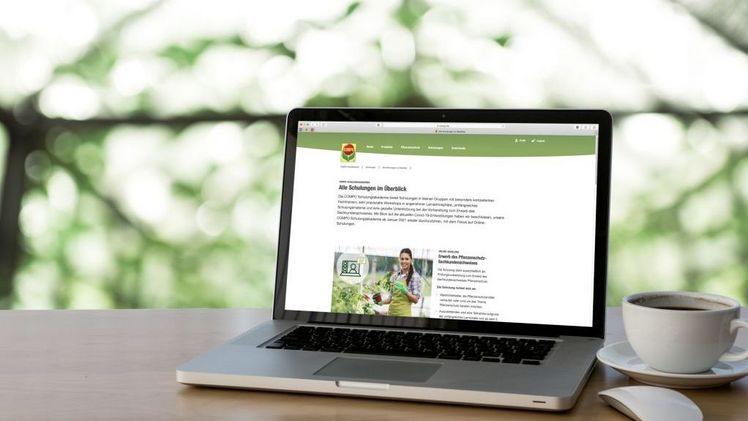 Die COMPO Schulungsakademie bietet ein breites Spektrum interaktiver Online-Schulungen an. Bild: COMPO GmbH.