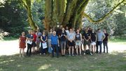 Die zukunftsfähige Auswahl und Pflege sowie Auswirkungen des Klimawandels diskutierten die Teilnehmer bei der Exkursion mit ihren jeweils breiten Erfahrungen hierzu. Foto: Valeria Schulte-Niermann.
