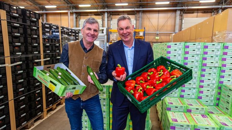 Links: Christian Müller, stellv. Geschäftsführer/Produktmanager, rechts: Johannes Bliestle, Geschäftsführer. Foto: Achim Mende.