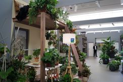 POS Green Solution Island "Naturnahes Wohnen - Indoor Living". Bild: GABOT.