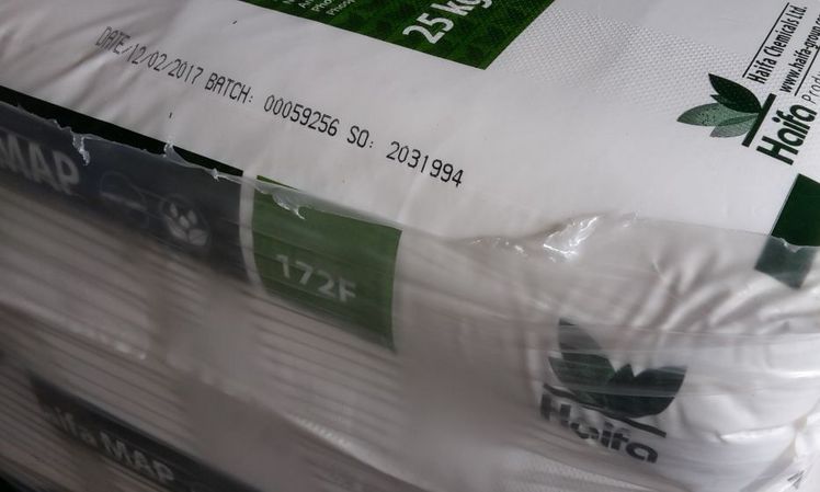 Mineraldünger: Absatz weiter rückläufig. Bild: GABOT. Mineraldünger: Absatz weiter rückläufig. Bild: GABOT.