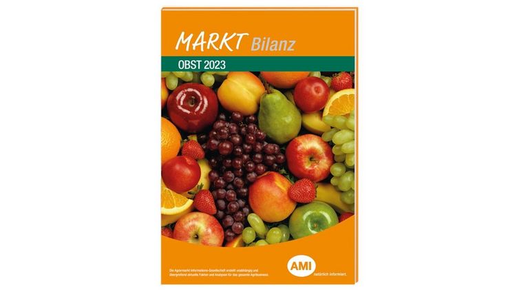 Die AMI Markt Bilanz Obst 2023 ist ab dem 31. März 2023 lieferbar. Bild: AMI.