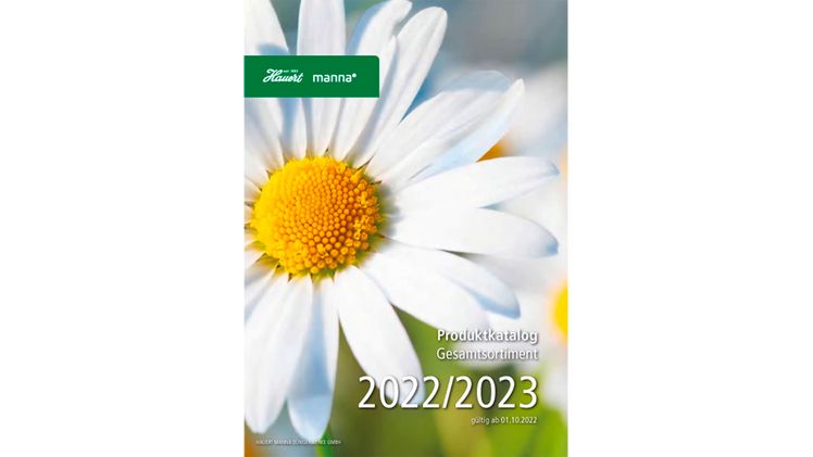 Das Gesamtsortiment von Hauert MANNA im aktuellen Katalog. Bild: Hauert MANNA.