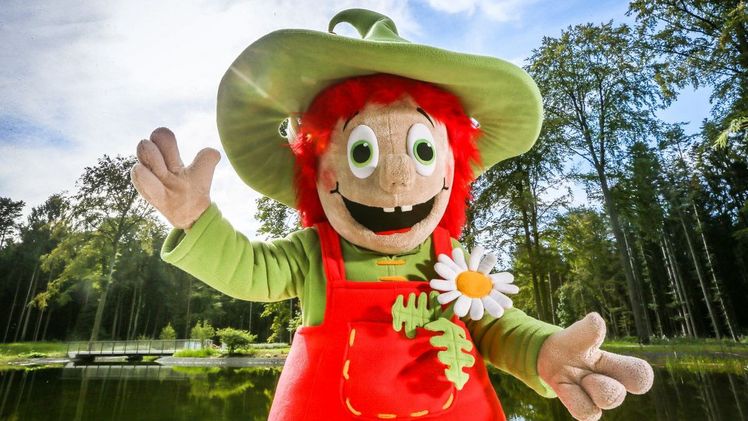 Lippolino hat der Landesgartenschau Bad Lippspringe offensichtlich Glüch gebracht. Bild: Landesgartenschau Bad Lippspringe.