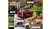 Was 84% der Hobbyhandwerker:innen wollen, liefert Einhell Power X-Change: Ein Akku für alle Geräte. Bild: Einhell.