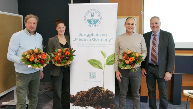 v.l.n.r.: Hagen Kalläne, Birgit Janßen, Andreas Kientzler, Frank Silze. Bild: FGJ.