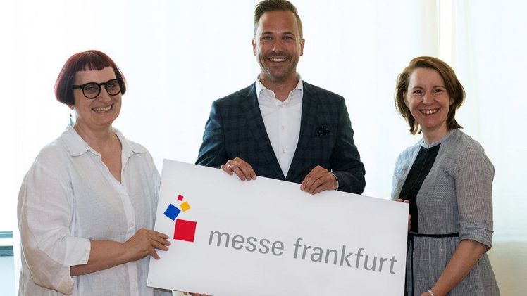 Generationenwechsel im Konsumgüterberich vlnr: Nicolette Naumann, Philipp Ferger, Julia Uherek. Bild: Messe Frankfurt. 