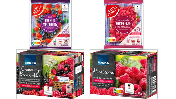 Diverse EDEKA-TK Beerenmischungen werden zurückgerufen.