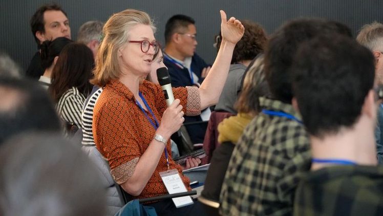 Diskussion und Austausch während der SeedCon 2026. Bild: J. Lietze, Copyright: ATB.
