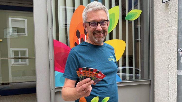 Harald Steidle, Ticketing-Beauftragter der Landesgartenschau, ist überzeugt, dass die Onlinereservierung der Dauerkarten gut angenommen wird. Bild: LGS.