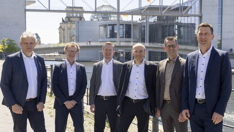 Die Referenten. Bild: Mall GmbH.