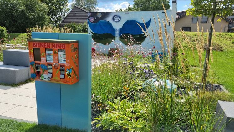 Schaugarten der Firma Georg Garten- und Landschaftsbau auf der Landesgartenschau in Fulda. Bild: Galabau HT.