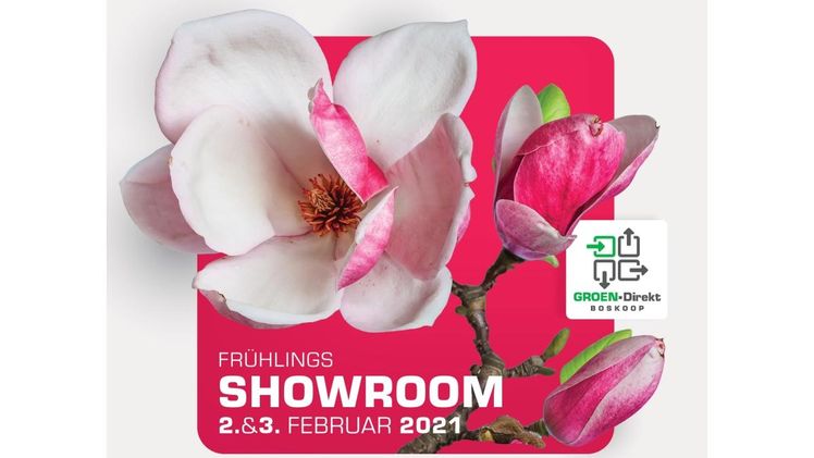 Frühlings Showroom 2021 am 2. und 3. Februar. Bild: GROEN-Direkt.