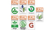 Collage der RAL Gütezeichen. Grafik: RAL. 