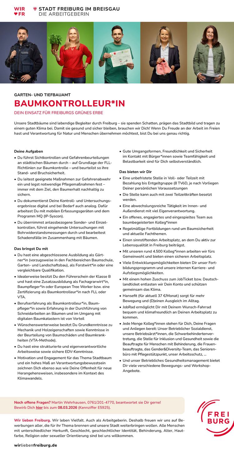 Baumkontrolleur*in 