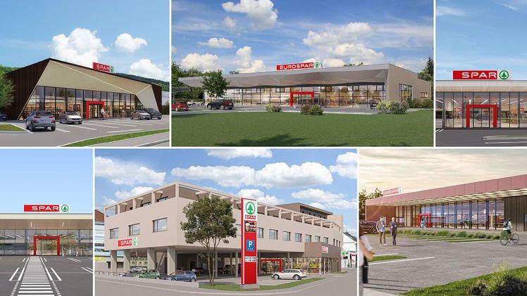 Sieben neue SPAR- und EUROSPAR-Märkte werden noch dieses Jahr zu Nahversorgern, Arbeitgebern und Ausbildnern in den Regionen Niederösterreichs. Bild: SPAR.