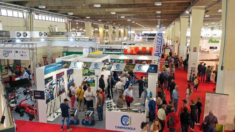 Impression von der Agrilevante 2019. Bild: FederUnacoma. 