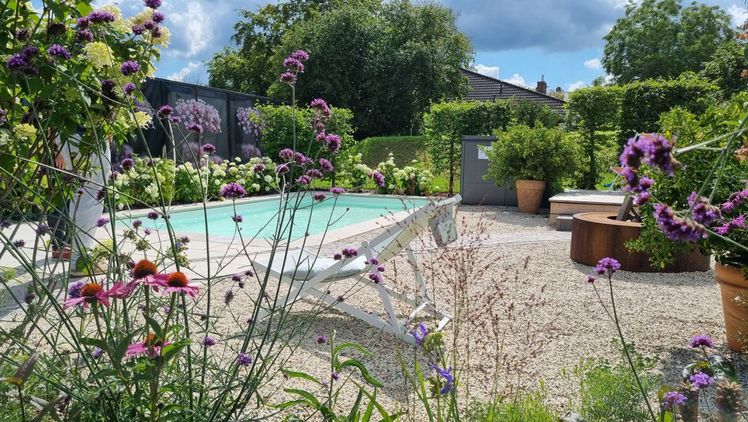 Schaugarten der Firma Kümmel Garten- und Landschaftsbau GmbH & Co. KG auf der Landesgartenschau in Fulda.  Bild: Galabau Hessen-Thüringen e. V.