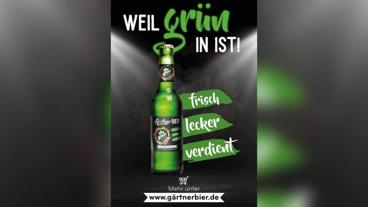Das Gärtnerbier ist ein echter Genuss für die ganze Gartenfamilie und Freunde. Bild: 1000 gute Gründe.