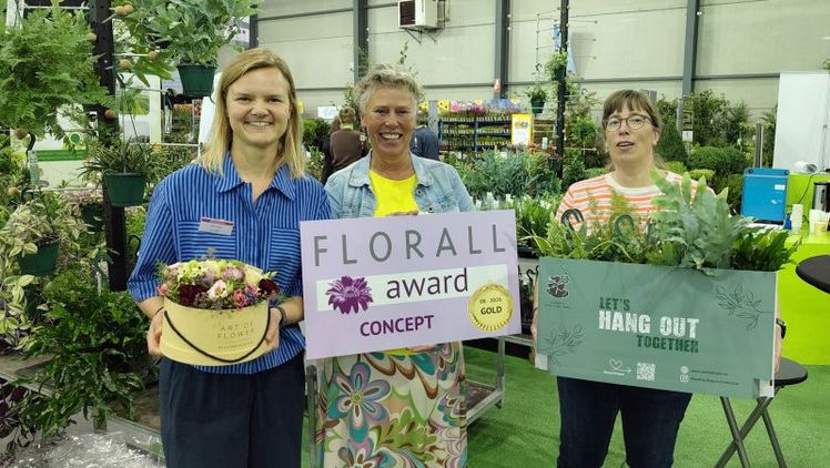 In der Kategorie "Neue Konzepte" wurde der Goldpreis an "Breathe Nature (Let’s Hang Out Together)" von Frank und Els De Mol-Verlee verliehen. Bild: © Florall.