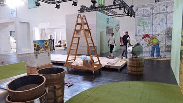 Impressionen von der Entstehung der POS Green Solution Islands. Bild: © Oliver Mathys. 