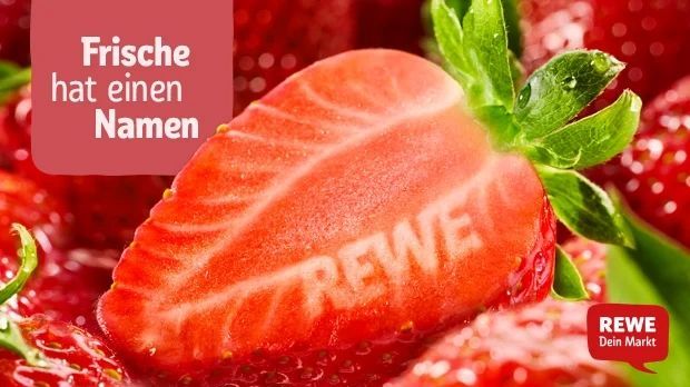 "Frische hat einen Namen": REWE startet Kommunikationsoffensive. Bild: REWE.