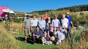 Exkursion des MultiCAS-Teams zur Solidarischen Landwirtschaft „Stolze Gärtner“ im Taunus im Rahmen des Kick-off-Treffens im Juli. Bild: Irina Soloviev.