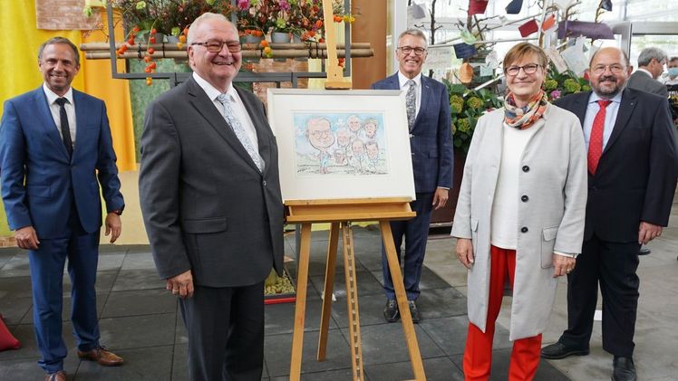 In der letzten Woche fand bei der Landesgartenschau Ingolstadt ein stimmungsvoller Festakt für Roland Albert und Dagmar Voß statt. Bild: Bayerische Landesgartenschau.