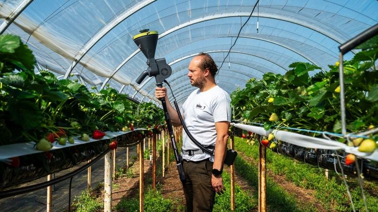 Entomatic Handheld. Bild: Biobest.