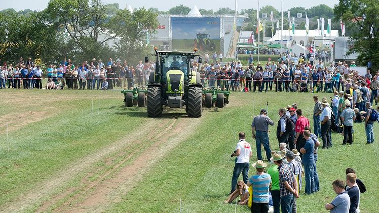 DLG: Maschinenvorführungen auf den Feldtagen 2018