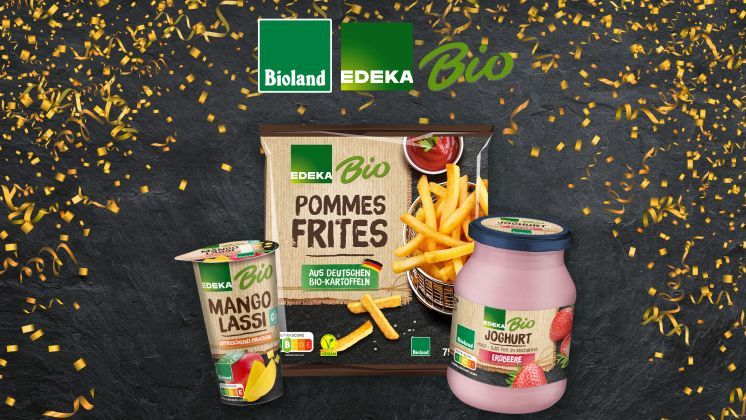 Fokus auf Tierwohl, Regionalität und Vielfalt - Fünf Jahre EDEKA Bio & Bioland: Bio-Partnerschaft mit wachsender Wirkung. Bild: © EDEKA. 