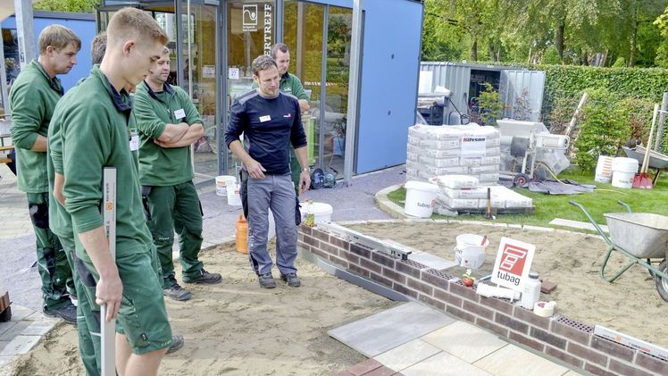 Lehrbaustelle. Bild: GaLaBau