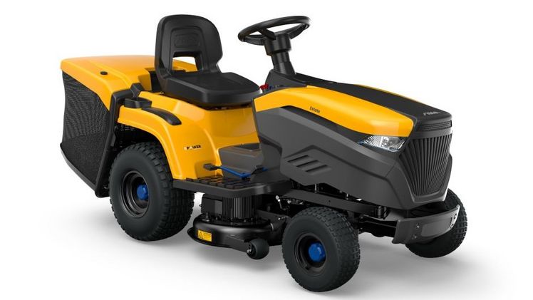 STIGA Serie 7 - Launch der ersten vollelektrischen Rasentraktoren. Bild: STIGA.