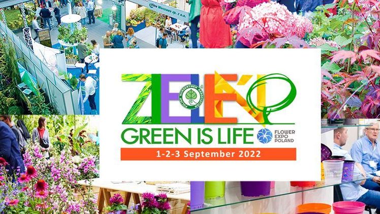 Die internationale Ausstellung GREEN IS LIFE & FLOWER EXPO POLAND wird vom 1. bis 3. September 2022 in Warschau (Polen) stattfinden. Bild: GREEN IS LIFE.