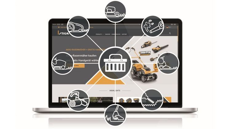 Effektive, umweltfreundliche und qualitativ hochwertige Geräte für den Gartenbereich im Online Shop. Bild: STIGA.