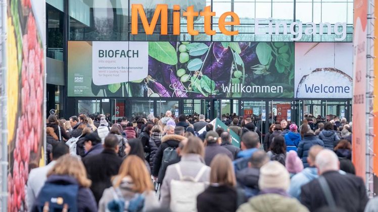 Guter Zuspruch zur BIOFACH 2024. Bild: NürnbergMesse GmbH.