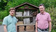 Dr. Peter Weißhuhn (ZALF) und Prof. Dr. Thomas Schmitt (SDEI) konzipieren und begleiten als Forscher das „Maßnahmenprogramm Insektenschutz Brandenburg“. Bild: Tom Baumeister / ZALF.