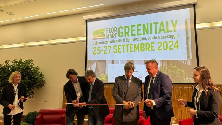 Die Eröffnung der Flormart GREEN ITALY 2024. Bild: Flormart.