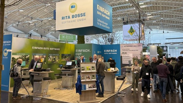 Der Messestand von Rita Bosse auf der IPM. Bild: Rita Bosse.