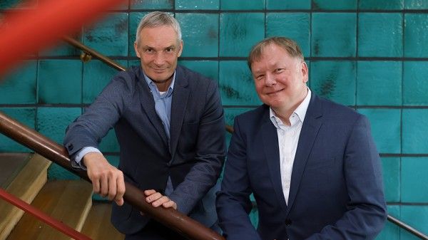 Konsum-Vorstand Michael Faupel und Vorstandssprecher der Konsum Leipzig Dirk Thärichen. Bild: Susann Friedrich Fotografie.