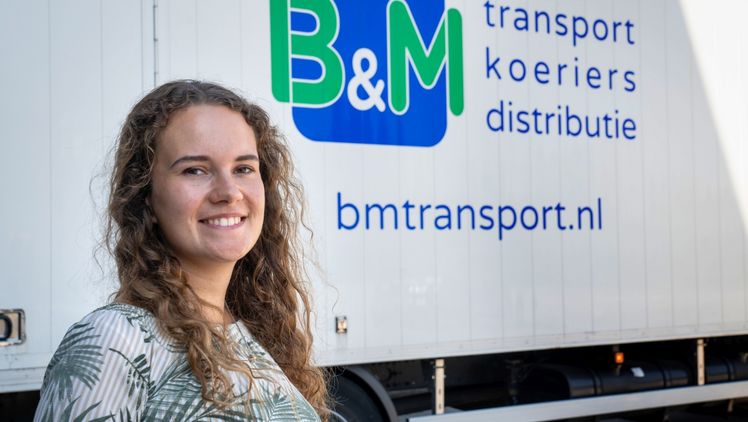 Mariska Maasse, Mitglied des Projektteams 'Plantion Transport'. Bild: VVB Van Bree.