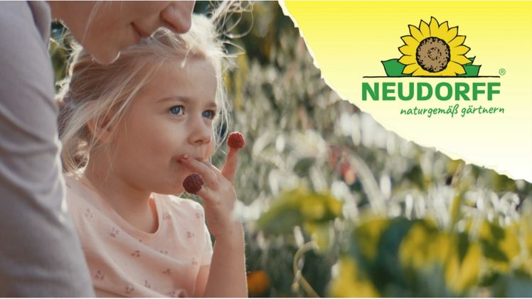 Neudorff wird im April das "Wetter vor Acht" in der ARD präsentieren - hier ein Ausschnitt aus dem TV-Spot. Bild: Neudorff.