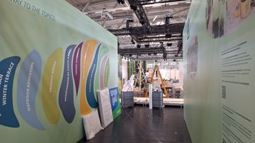 Impressionen von der Entstehung der POS Green Solution Islands. Bild: © Oliver Mathys. 